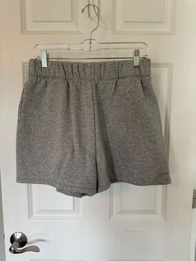 nuuds Gray Athletic Knit Lounge Shorts